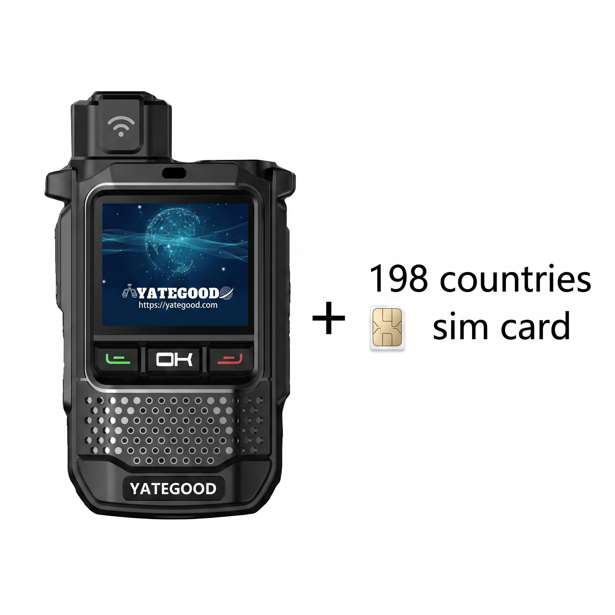 YATEGOOD Global G650 GPS 4G/5G Walkie Talkie