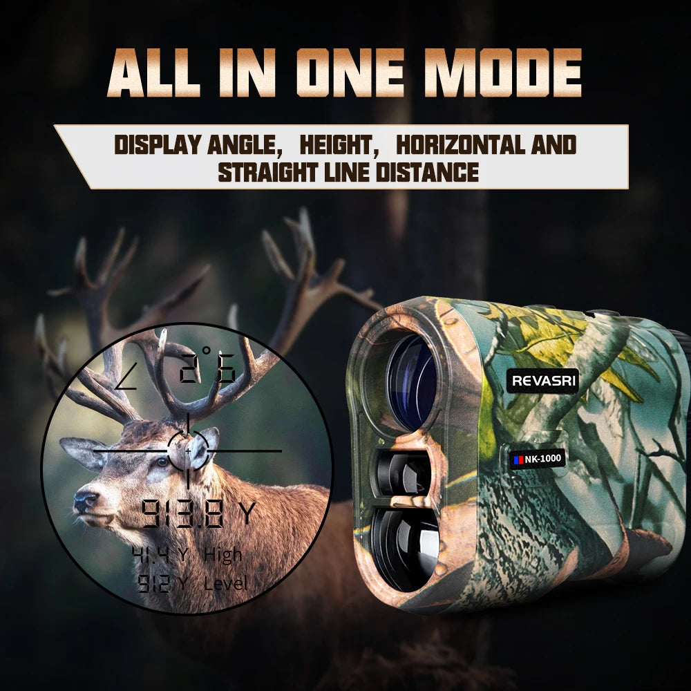 REVASRI 1000M Hunting Range Finder