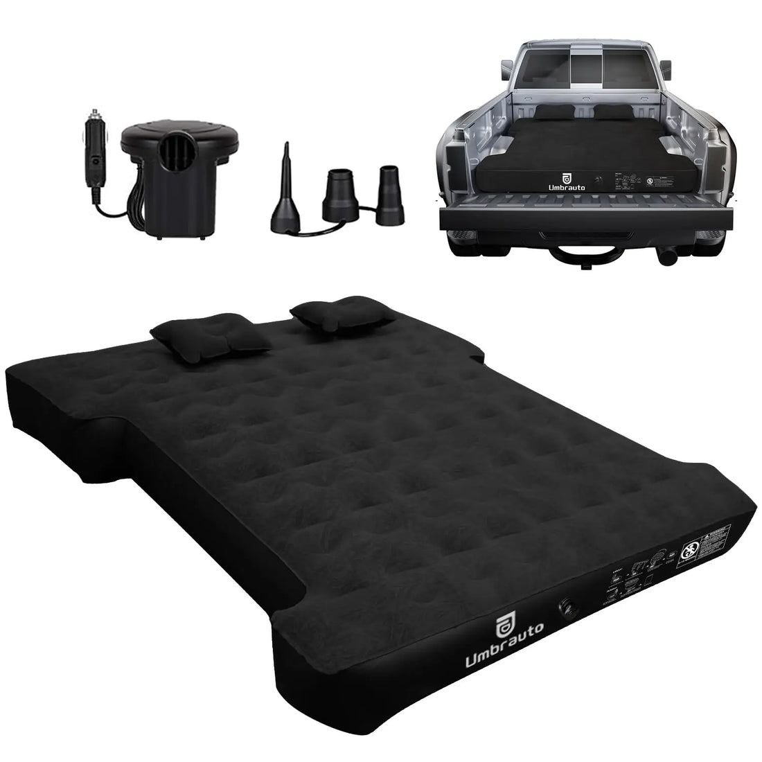 Air Mattress for 6-6.5ft Midsize Short Truck Beds