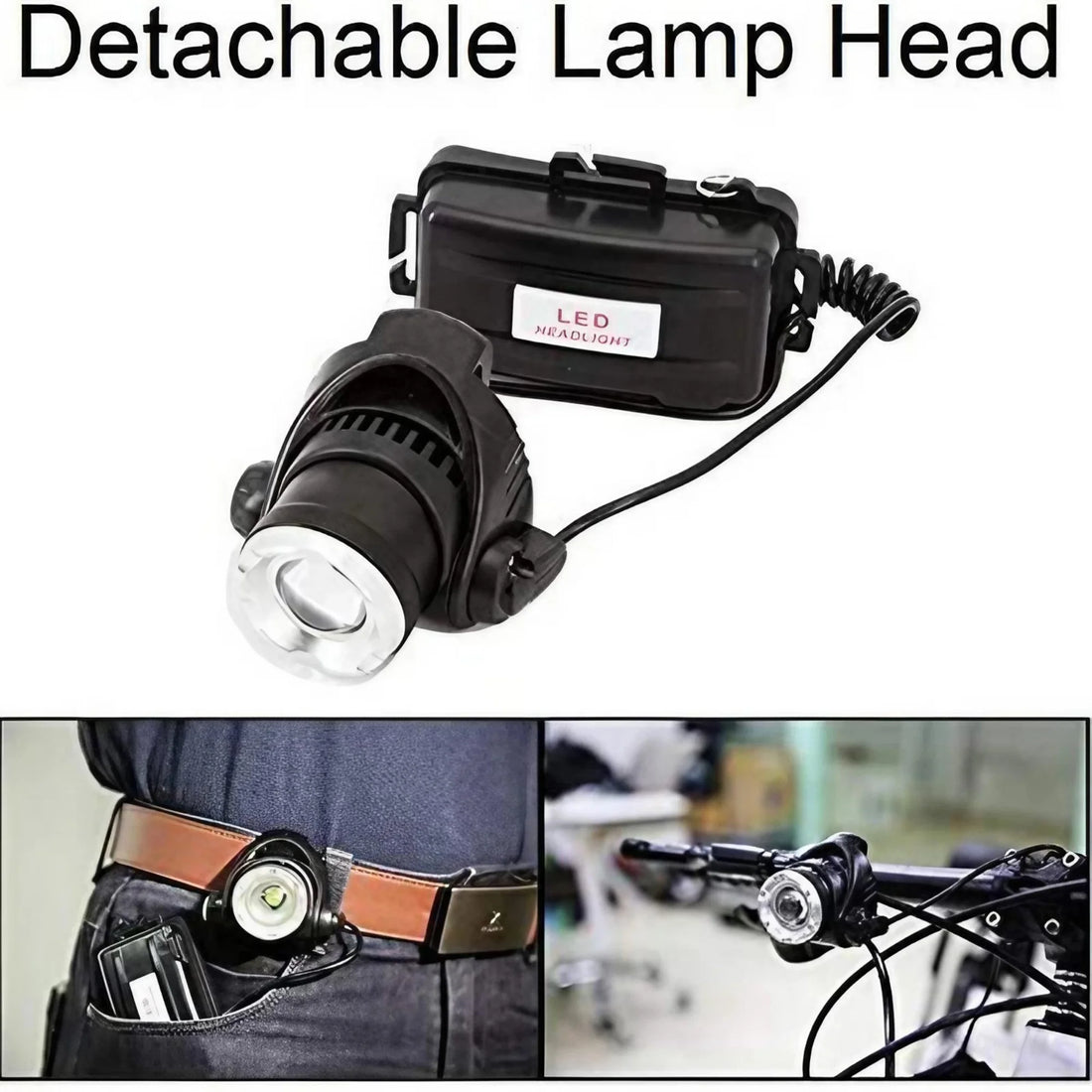 Portable Telescopic Zoom Headlamp