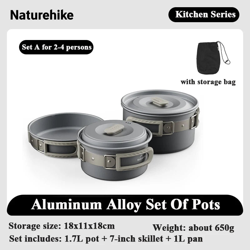 Naturehike Camping Cookware Set