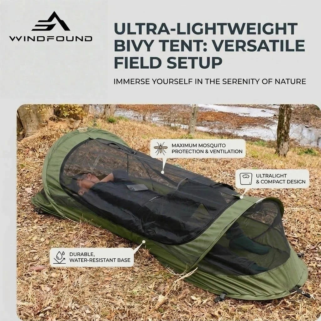 1 Person Ultralight Solo Bivy Tent