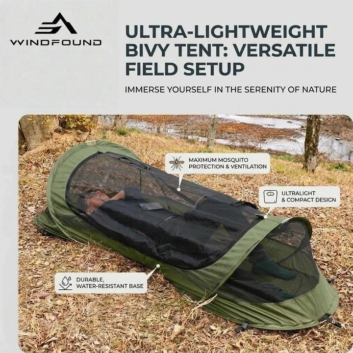 1 Person Ultralight Solo Bivy Tent