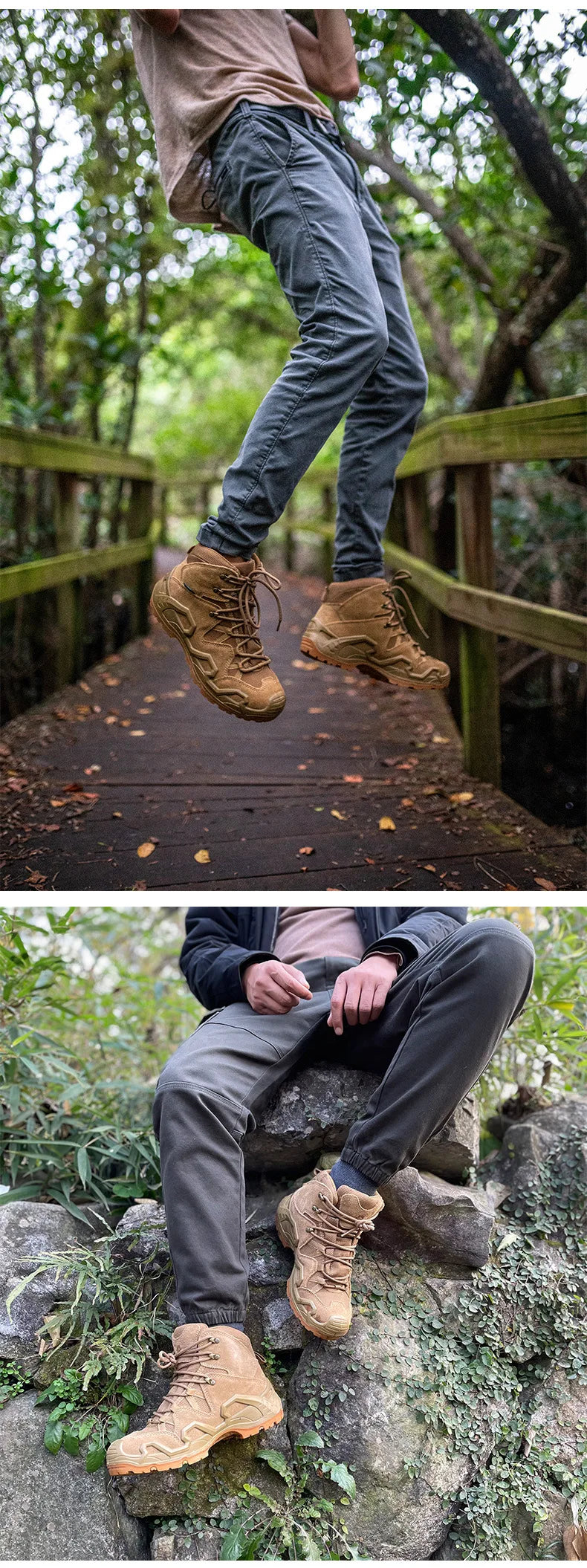 ROCKROOSTER Hiking Boots