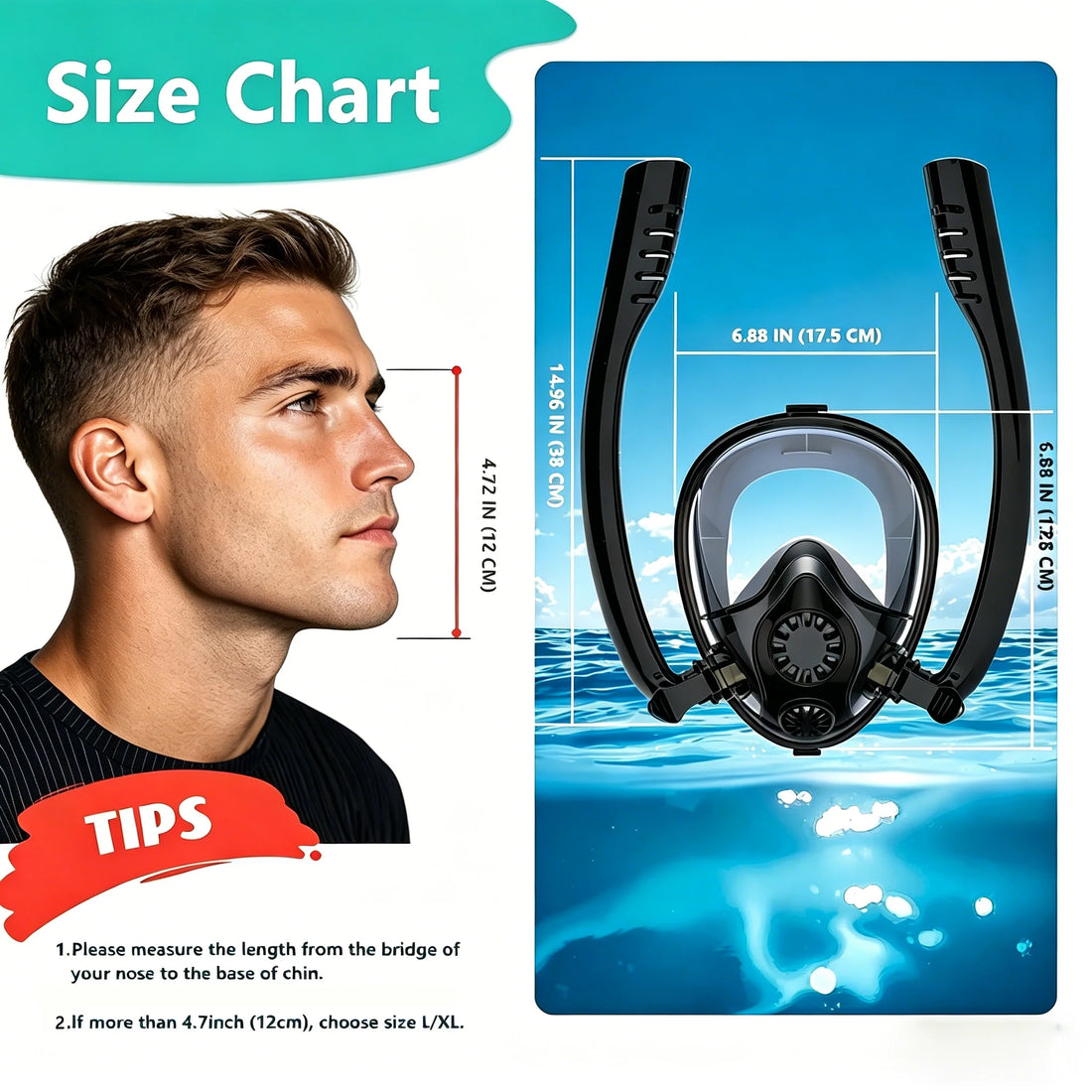 HOUVAN 0.5L Mini Diving Tank