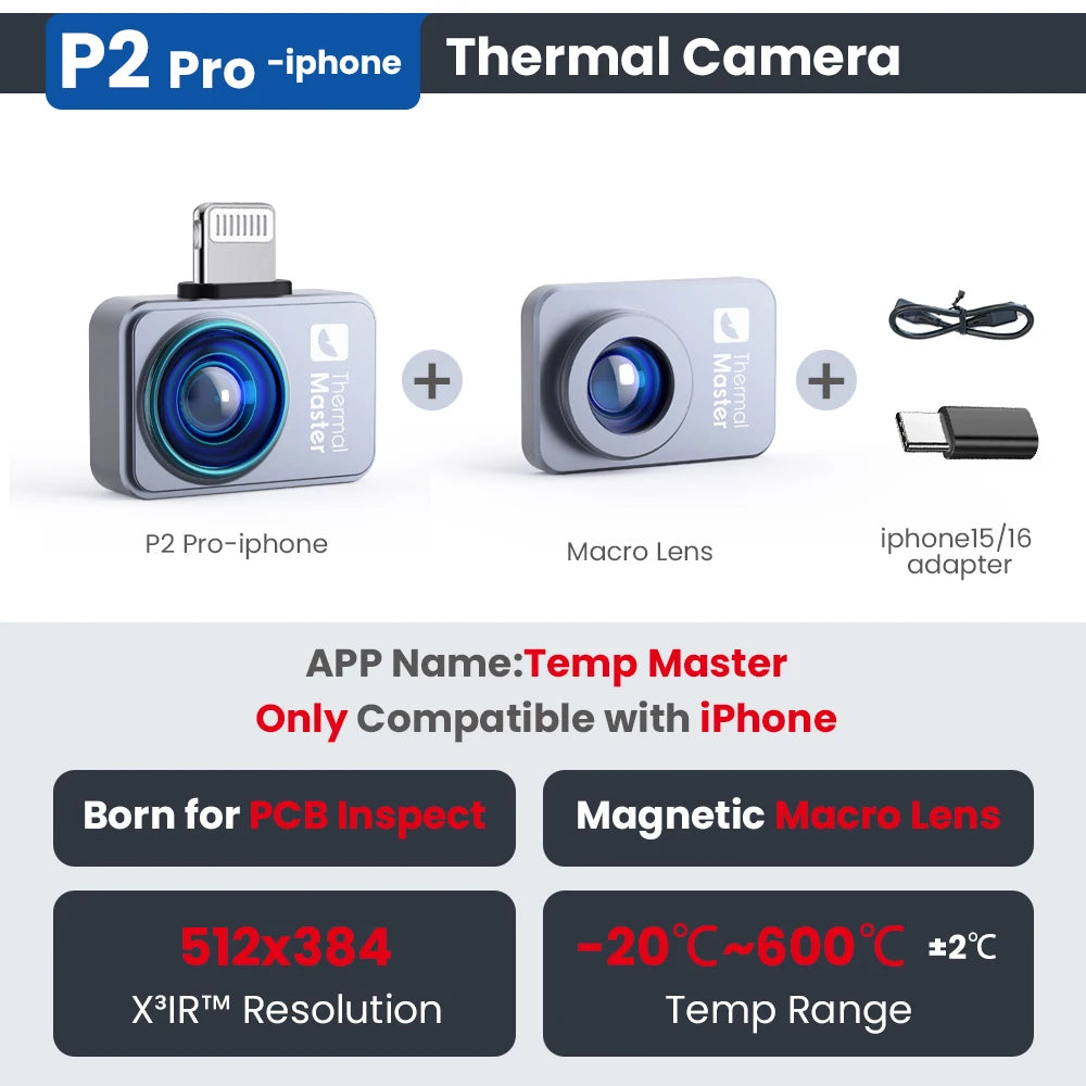 1112°F P2 Thermal Imaging Camera
