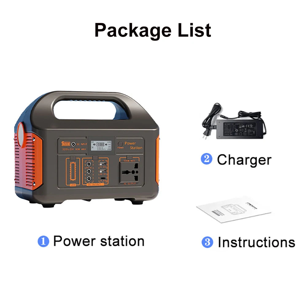 500W 460Wh Portable Power Station