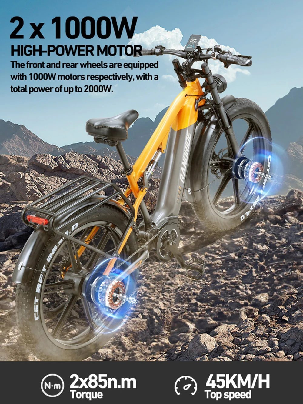 Electric Bike Mountain Ebike
