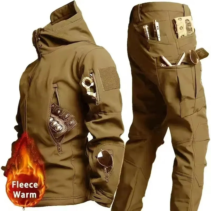 Fleece Men Waterproof Suit