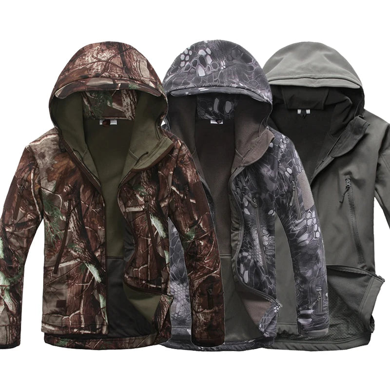 Lurker Men’s Softshell Camouflage Jacket