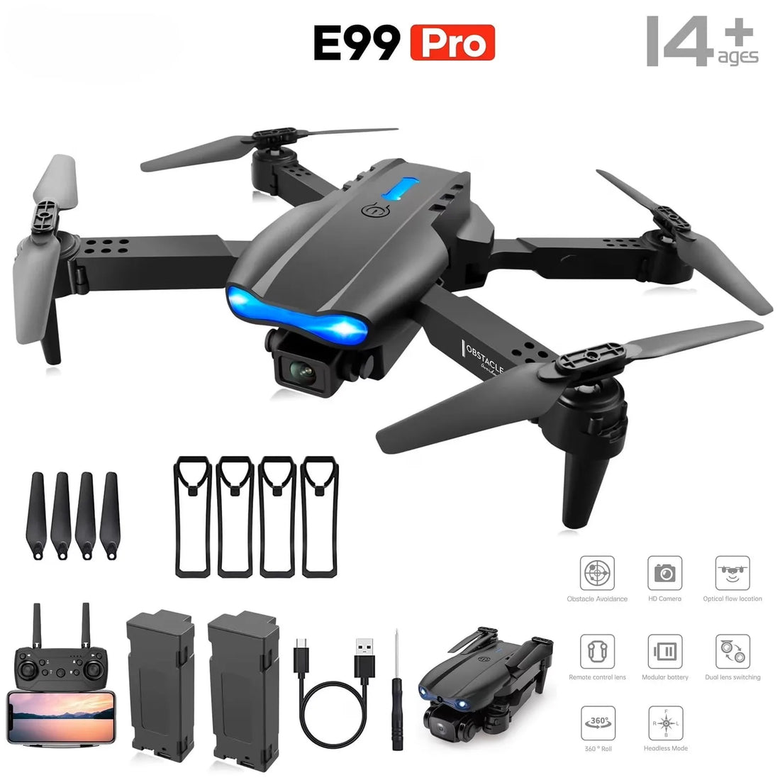 The Upgraded 2026 E99PRO MAX Drone