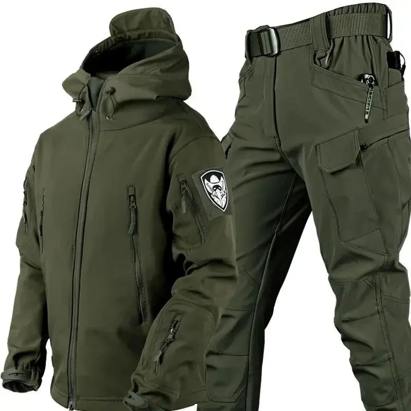 Fleece Men Waterproof Suit