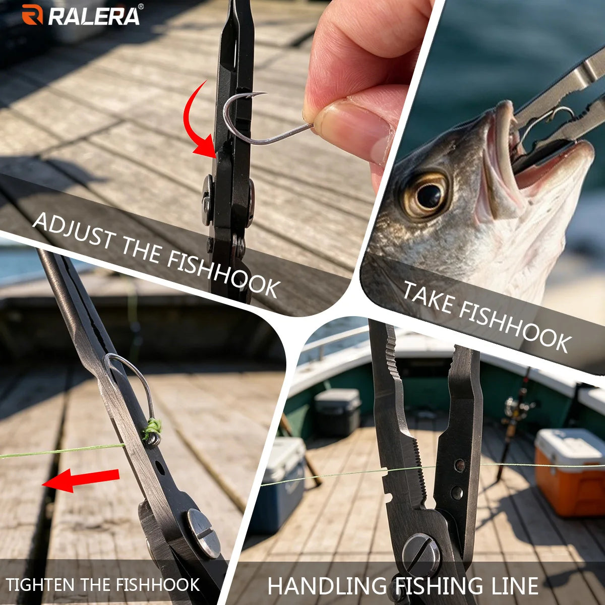 RALERA Saltwater Resistant Fishing Gear Tackle Kit