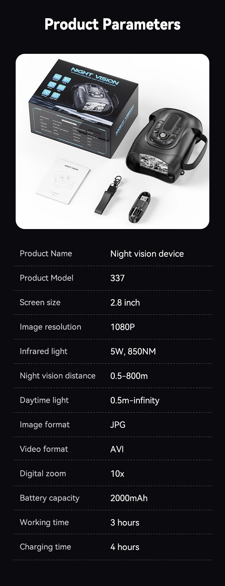 Night Vision Binoculars