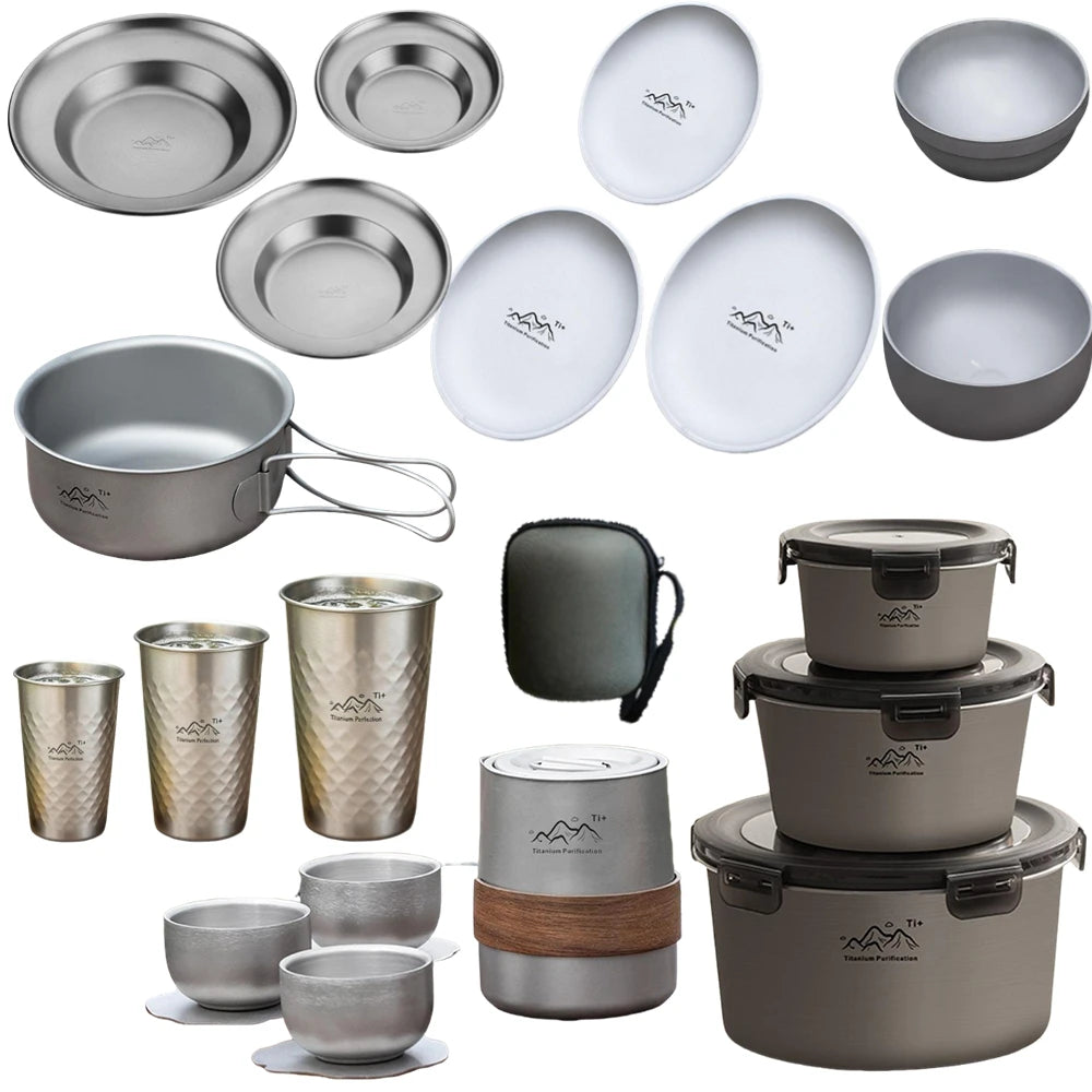 Ultralight Titanium Camping Kit