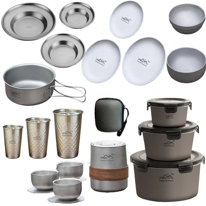 Ultralight Titanium Camping Kit