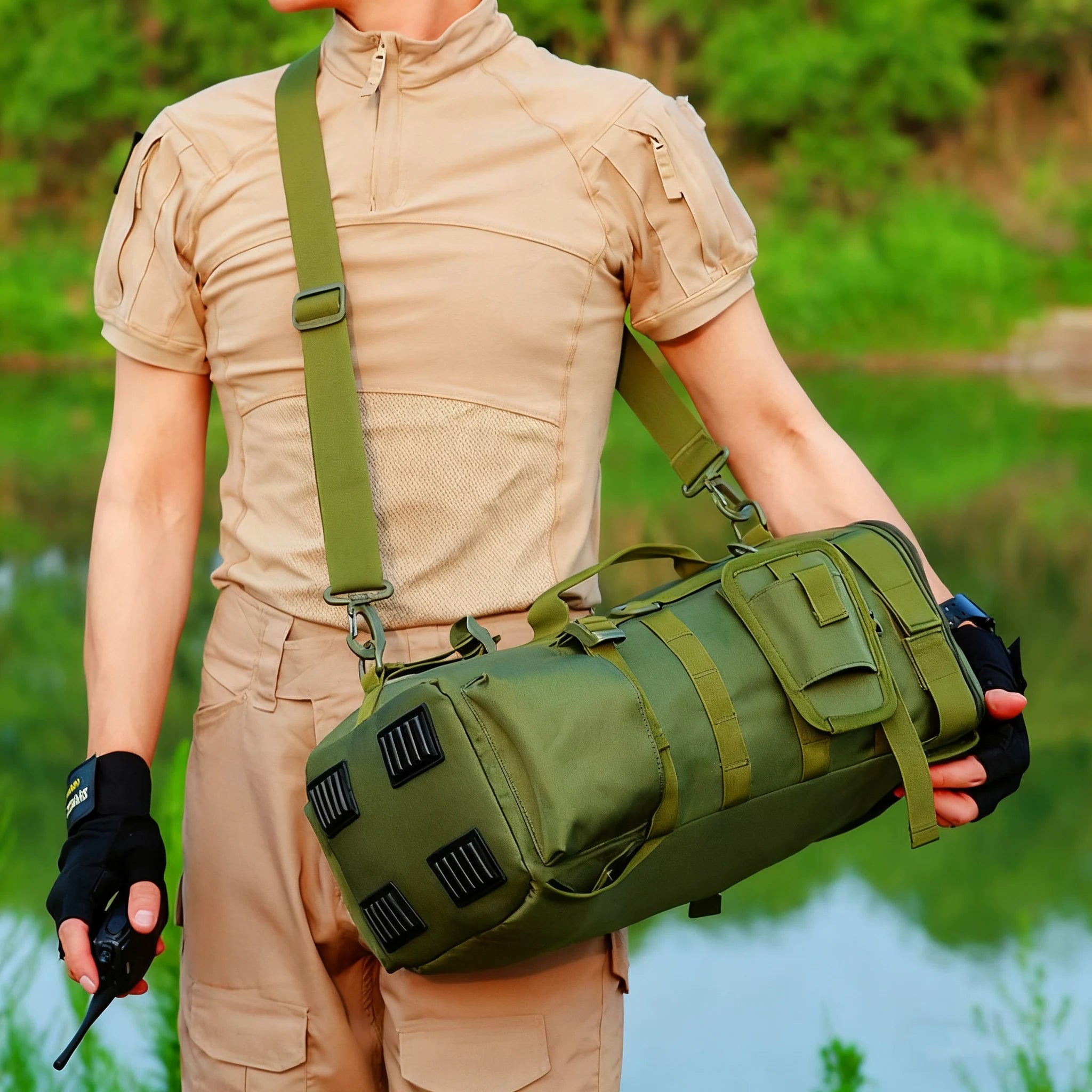 Multifunctional Fishing Backpack Tackle Bag