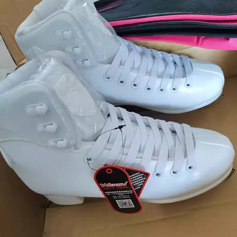 Premium Ice Skating Shoes with Blades Waterproof & Warm for Winter Sports