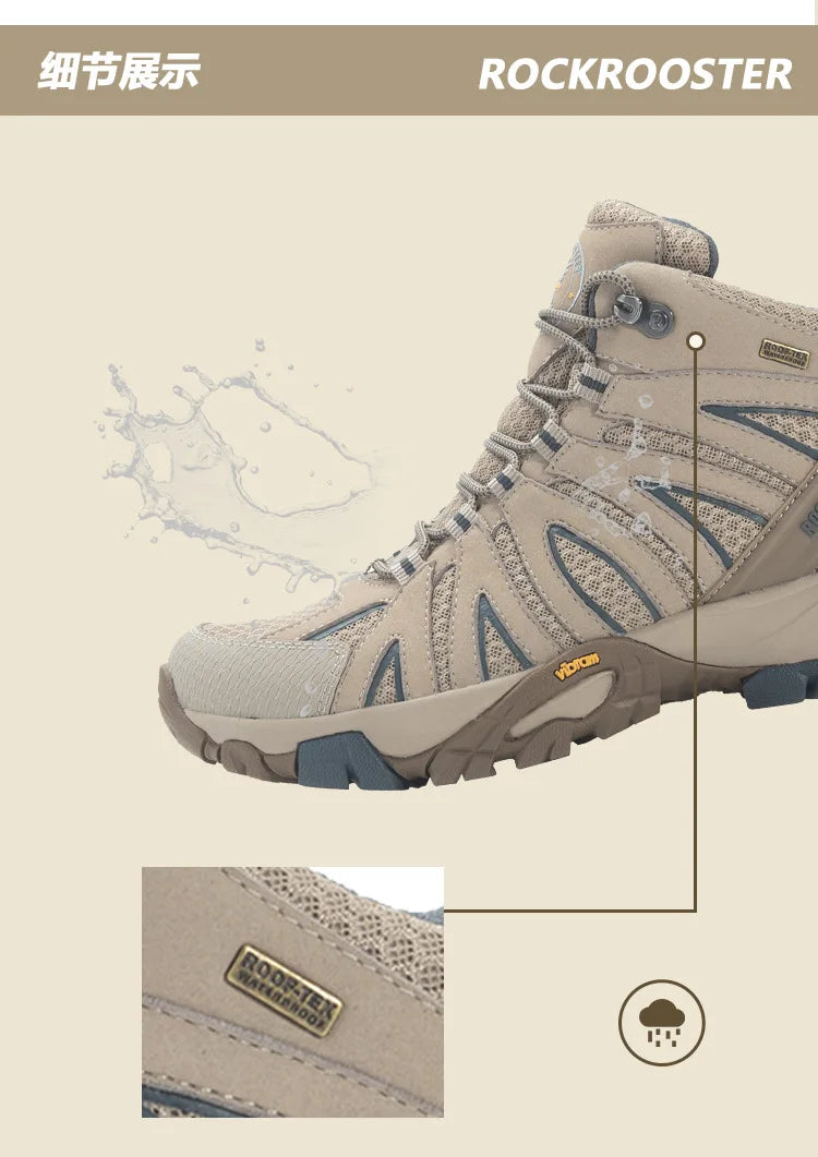 ROCKROOSTER Hiking Boots