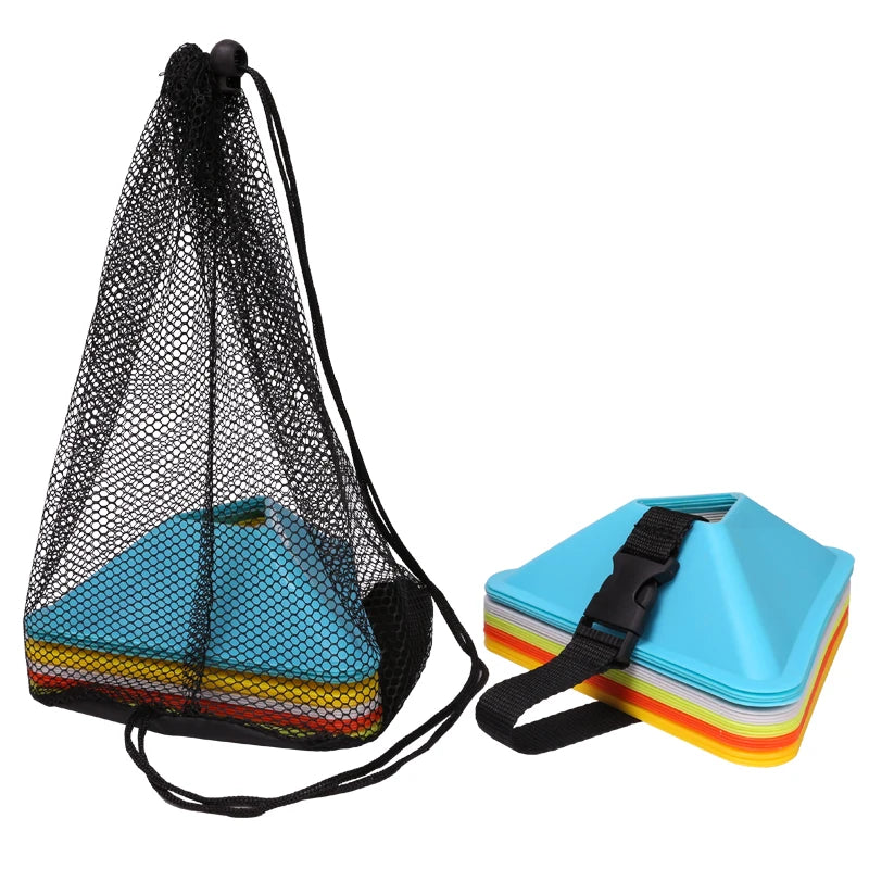20PCS 40PCS Sports Agility Training Cone Portable Equipment for Kids Adult