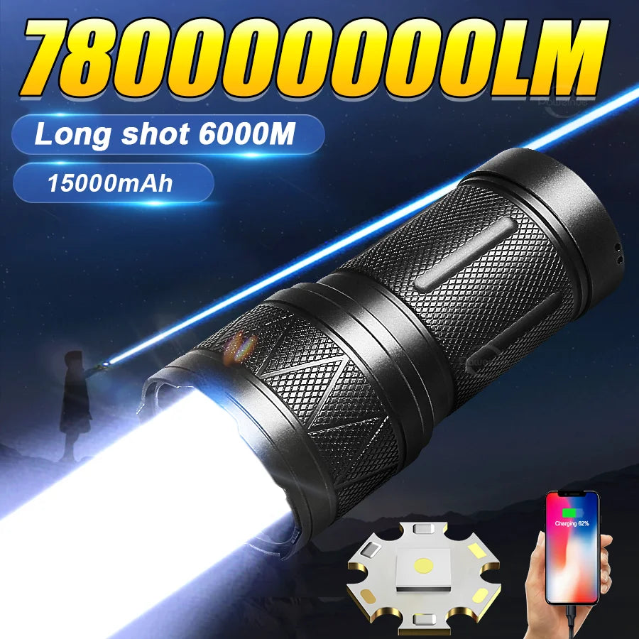 2026 LED Rechargeable Flashlight