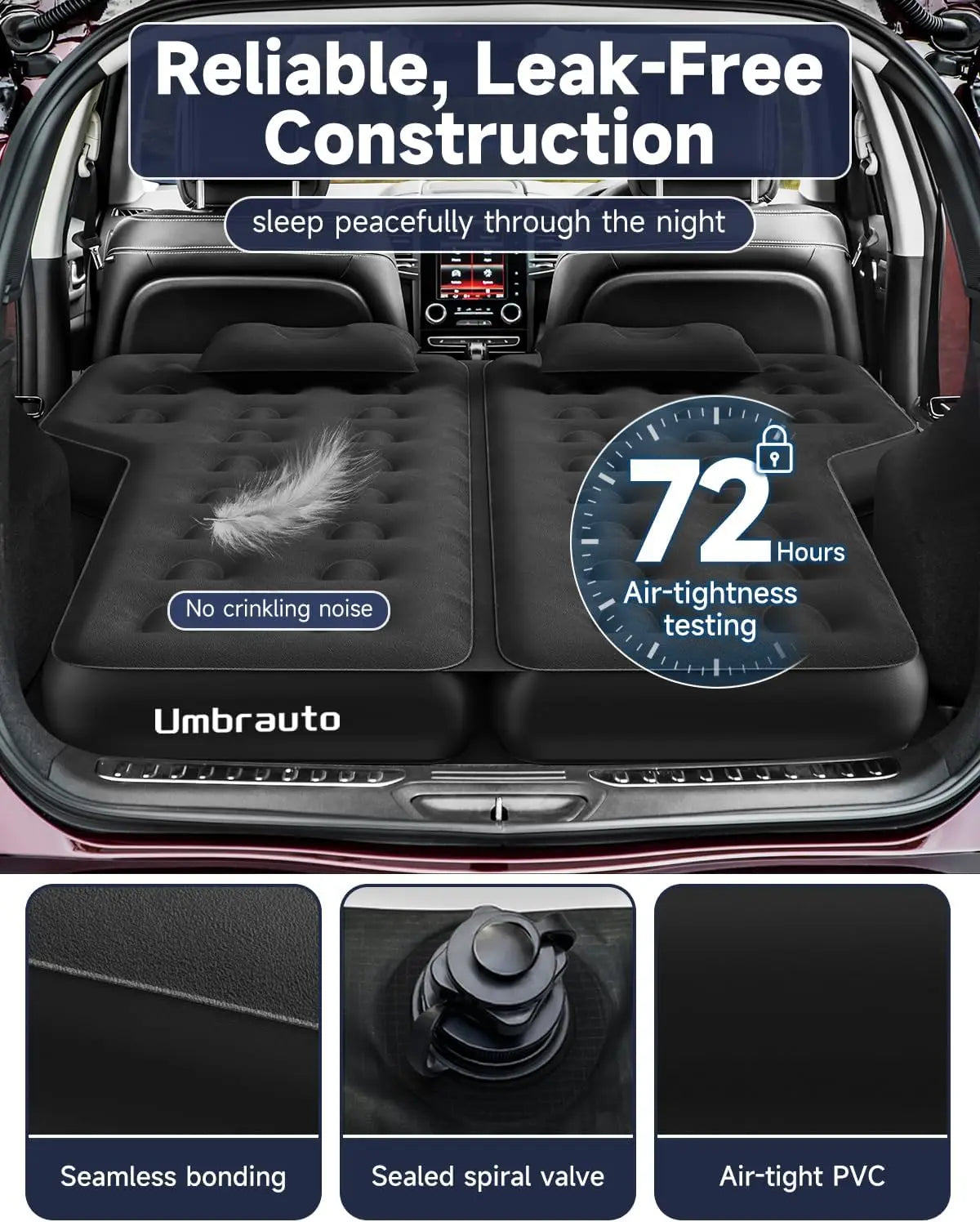 SUV Air Mattress Fits Mid & Full Size SUVs