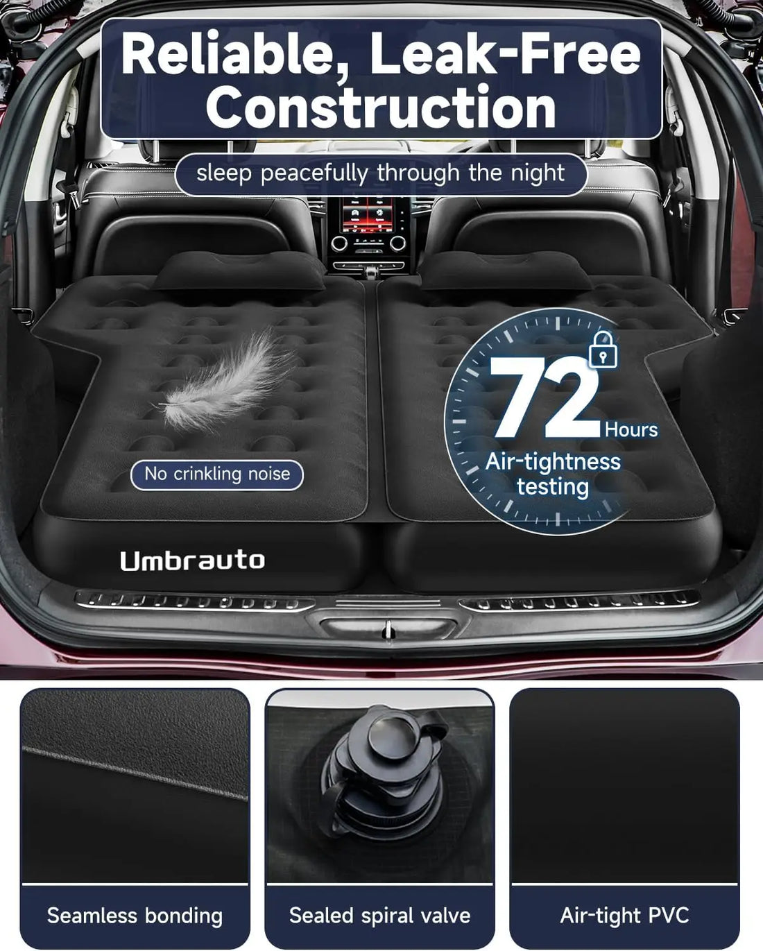 SUV Air Mattress Fits Mid & Full Size SUVs