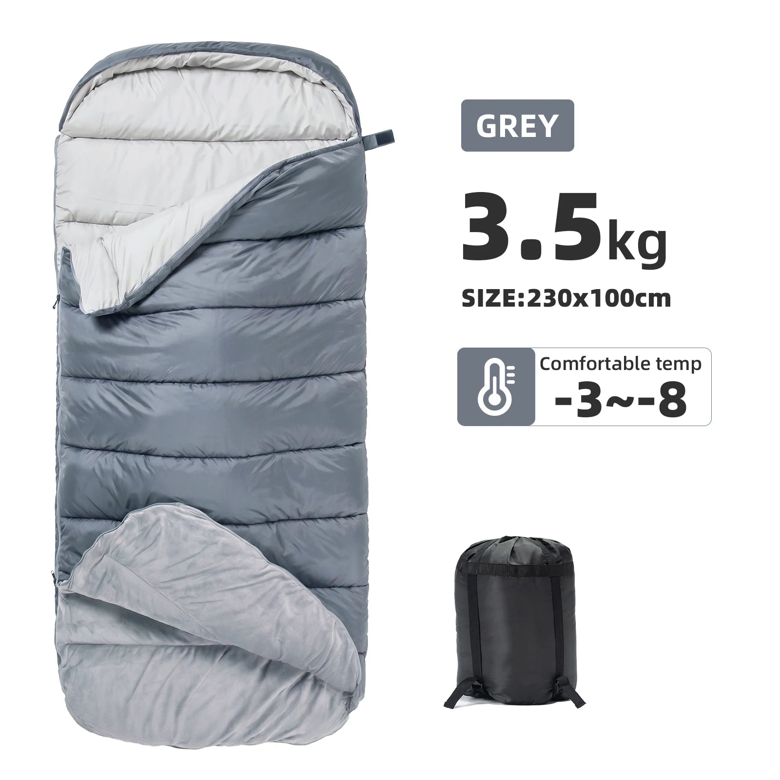 BISINNA XL Winter Sleeping Bag