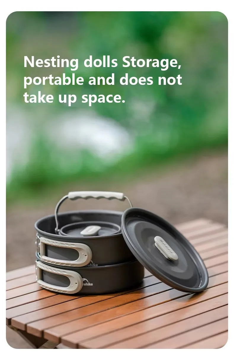 Naturehike Camping Cookware Set