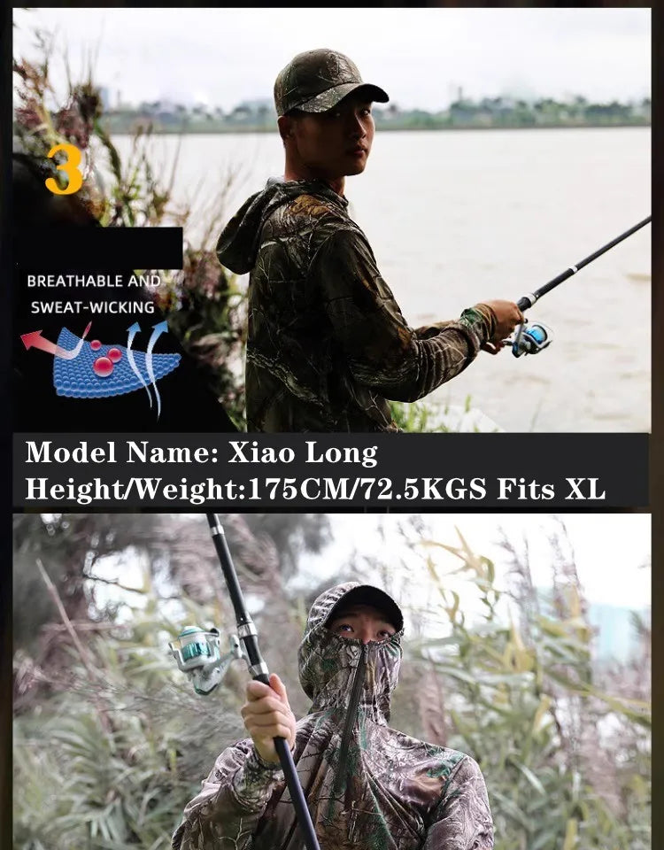 Summer Thin Sun Protection Fishing Jacket