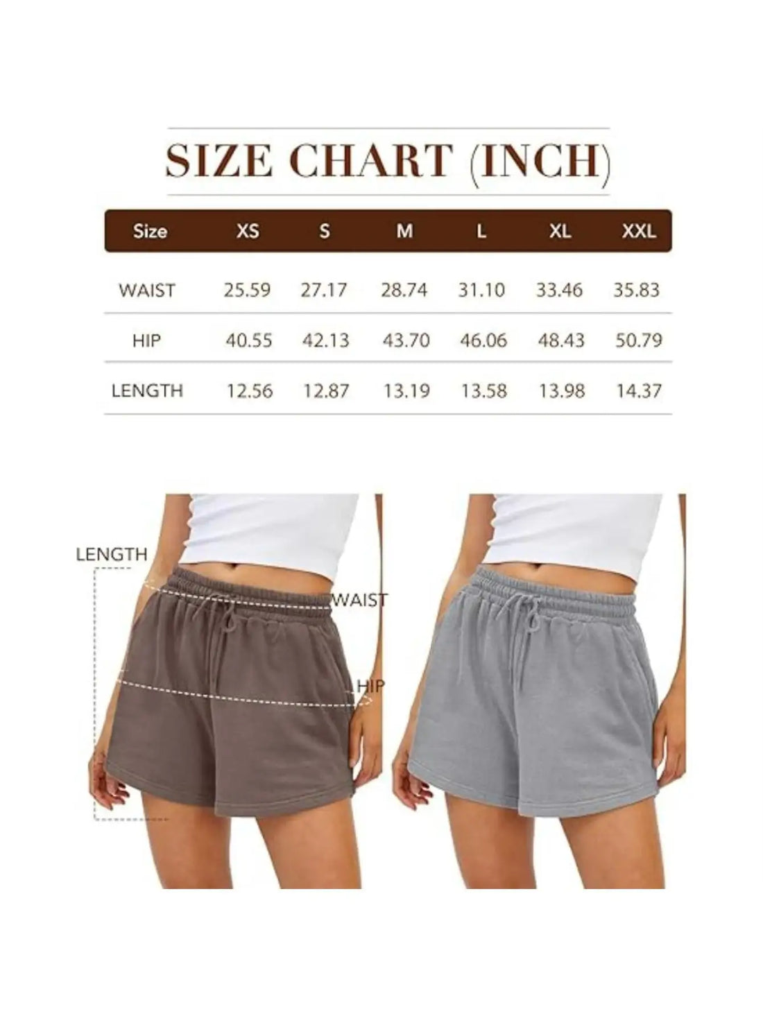 Women’s Sweat Shorts with Pockets