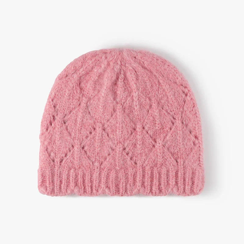 Women’s Thick Knit Jacquard Beanie