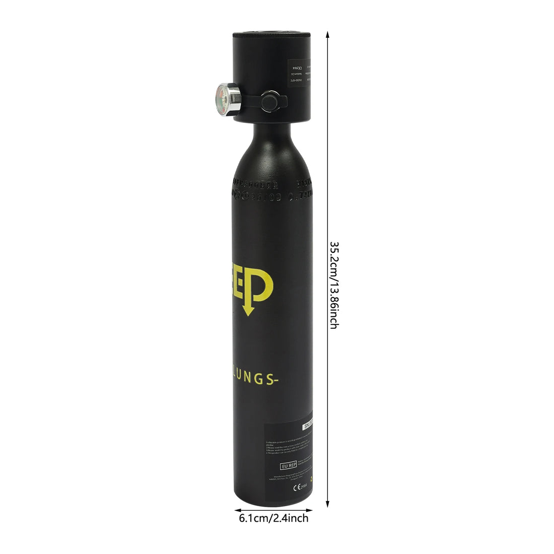 0.5L Mini Scuba Tank