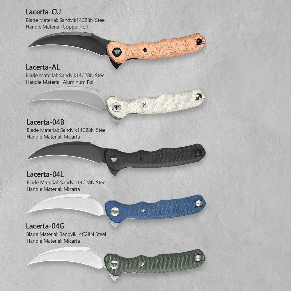 TRIVISA Lacerta Folding Pocket Knife