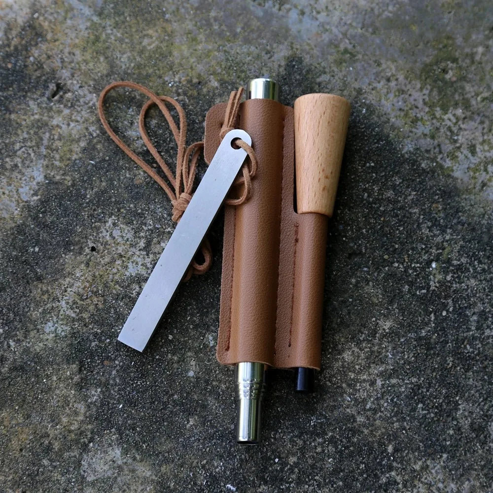 4-Piece Ferrocerium Fire Starter Kit