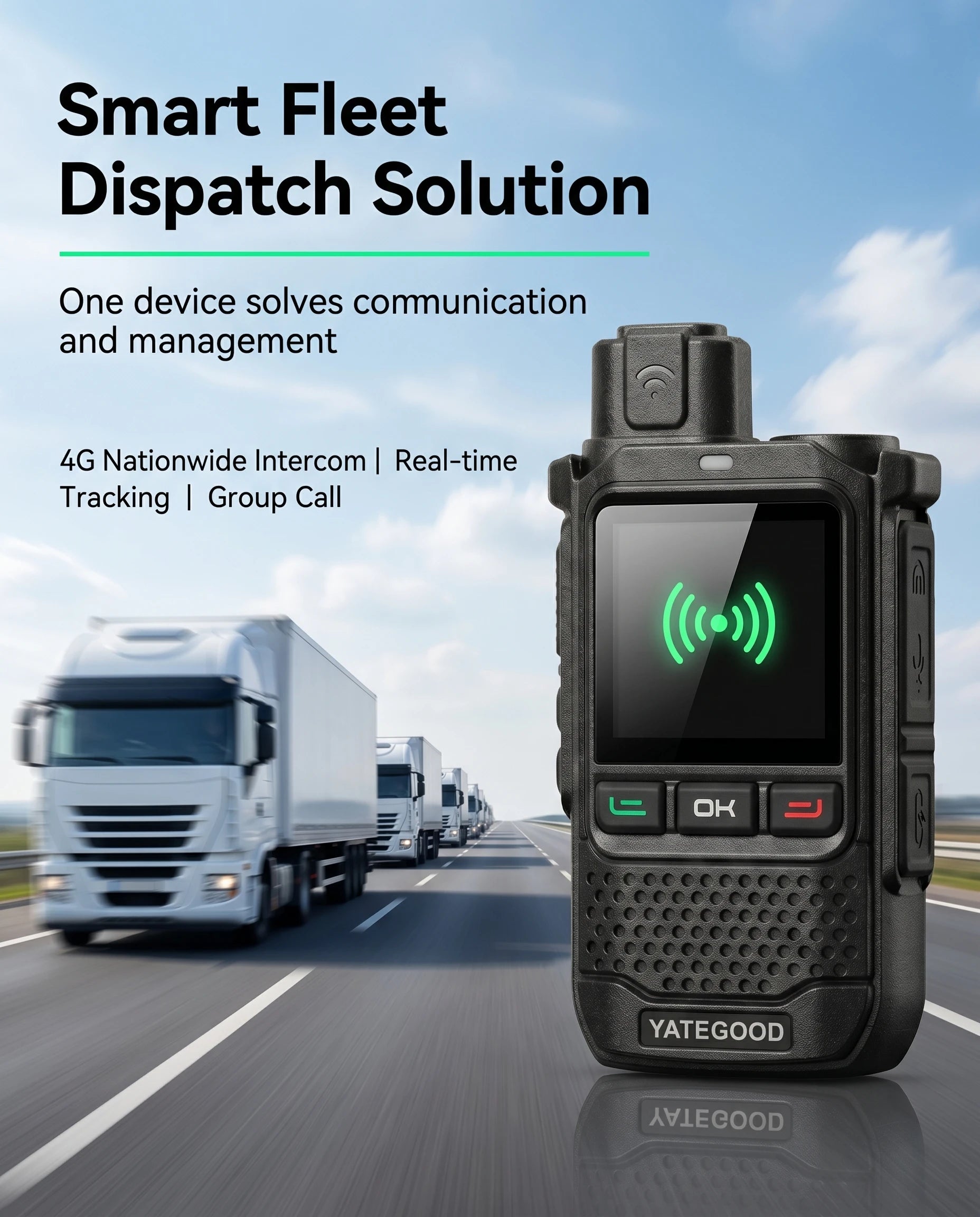 YATEGOOD Global G650 GPS 4G/5G Walkie Talkie