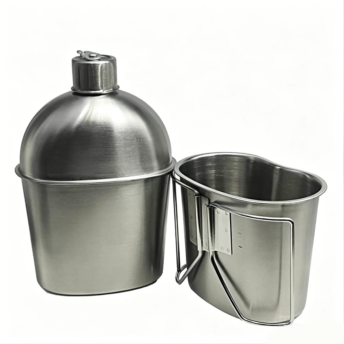 1L Military Tactical Canteen Bottle with Pouch