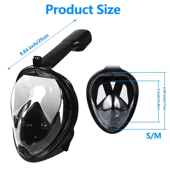 Full-Face Scuba & Snorkeling Mask