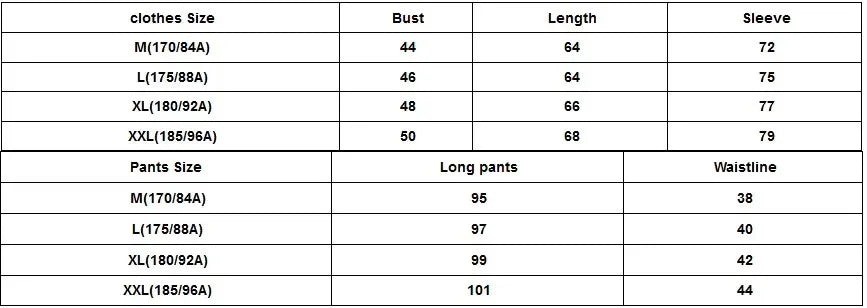 Men's Thermal Underwear Sets