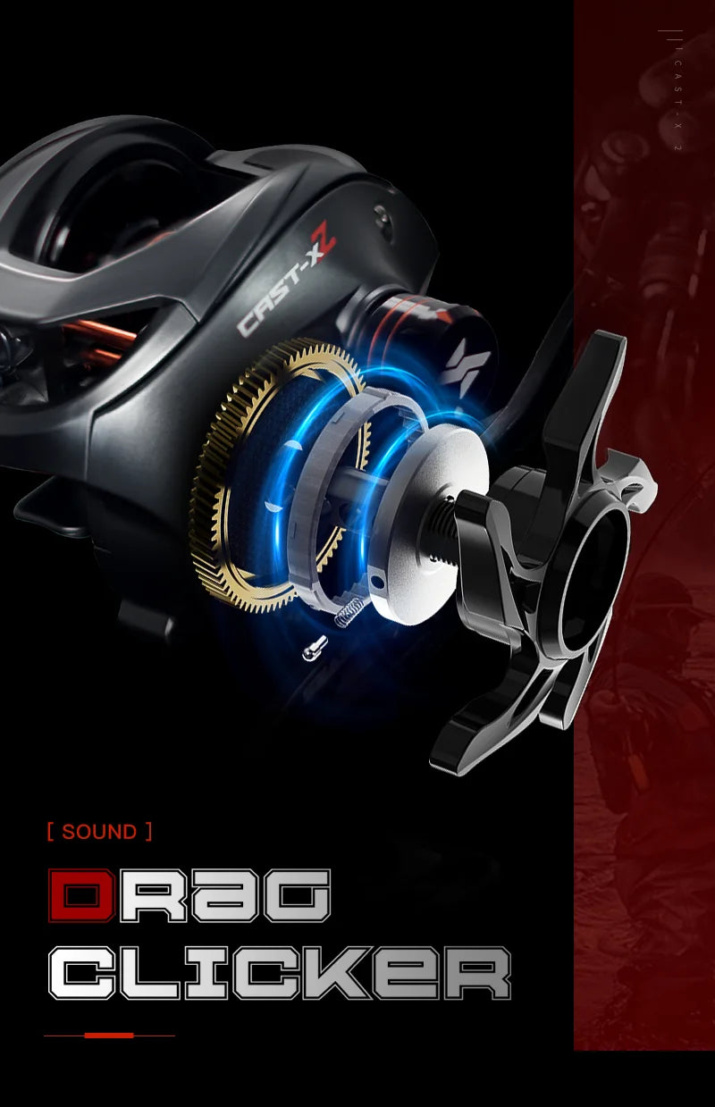SEASIR Cast X2 Baitcasting Reel