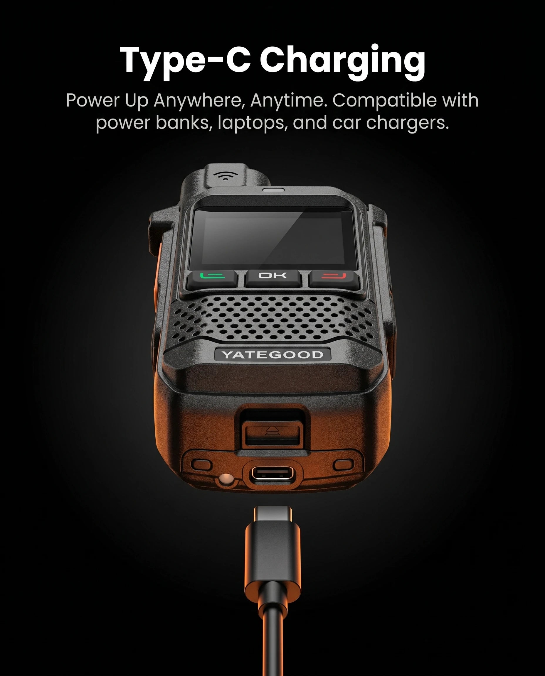 YATEGOOD Global G650 GPS 4G/5G Walkie Talkie