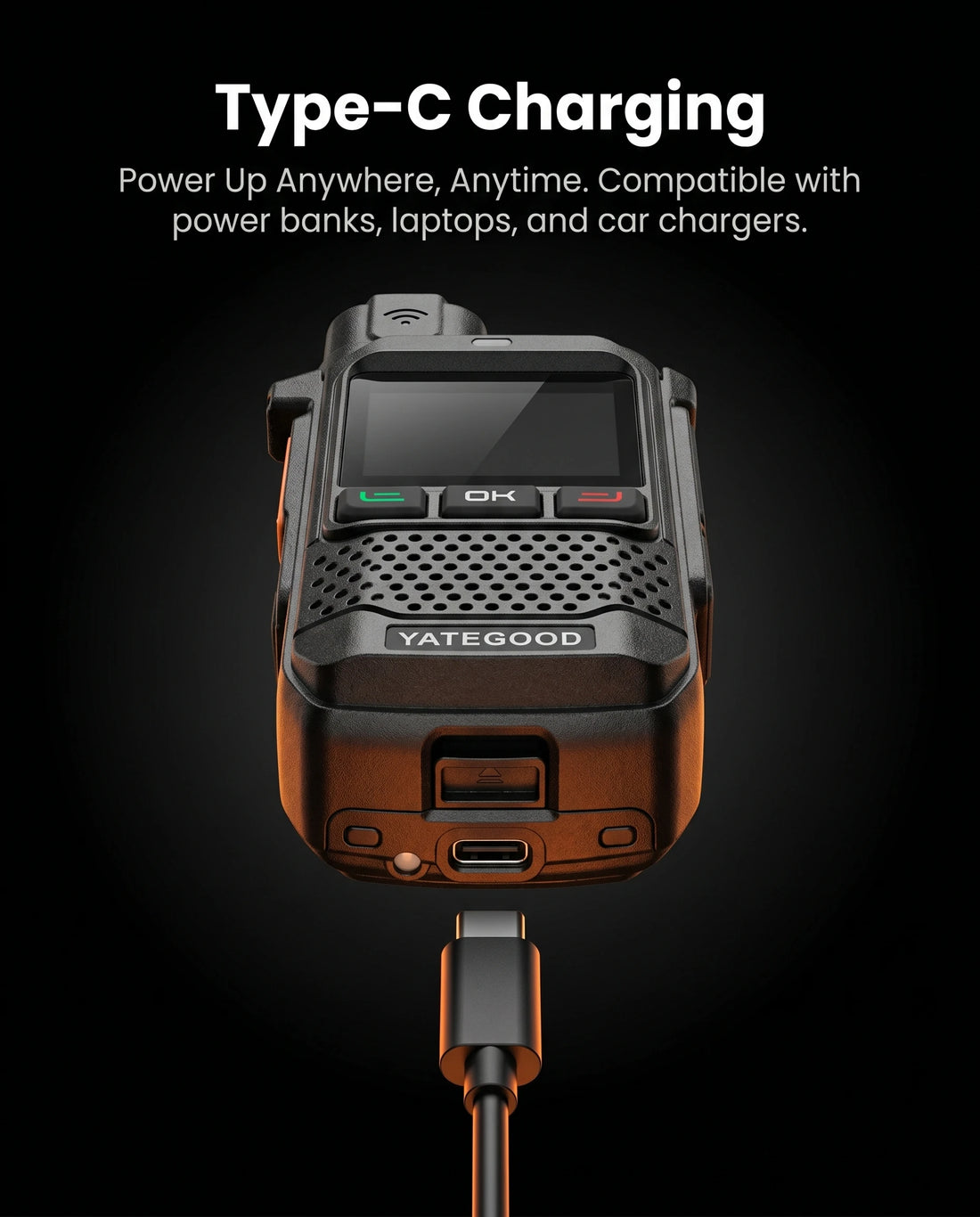 YATEGOOD Global G650 GPS 4G/5G Walkie Talkie