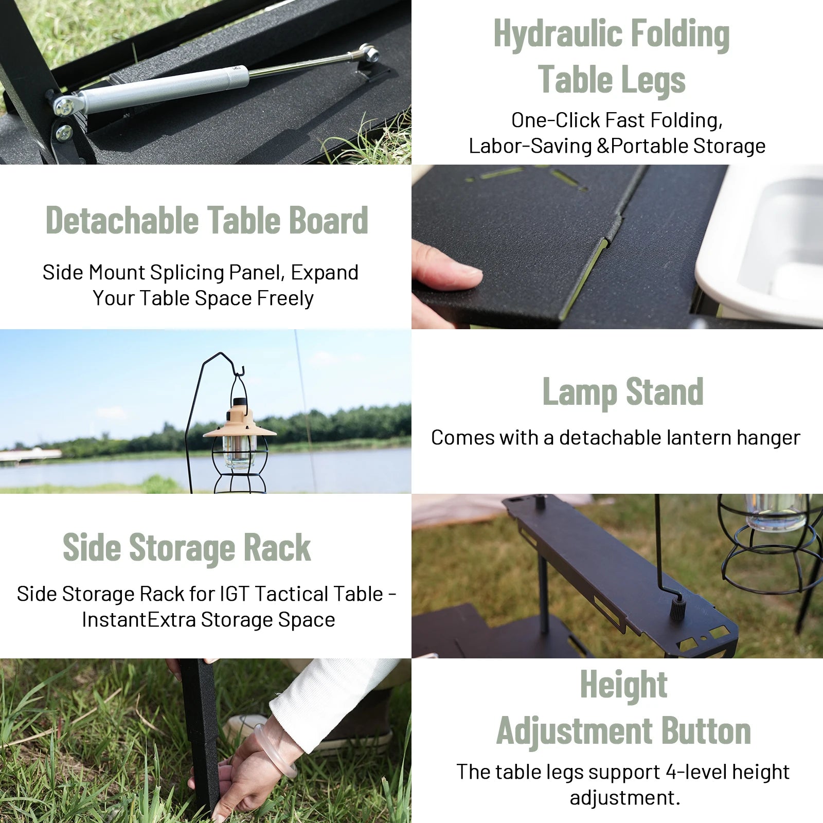 PAKICETUS Lightweight Folding Camping Table
