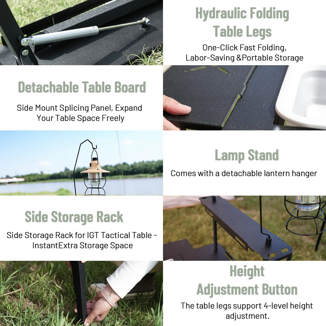 PAKICETUS Lightweight Folding Camping Table