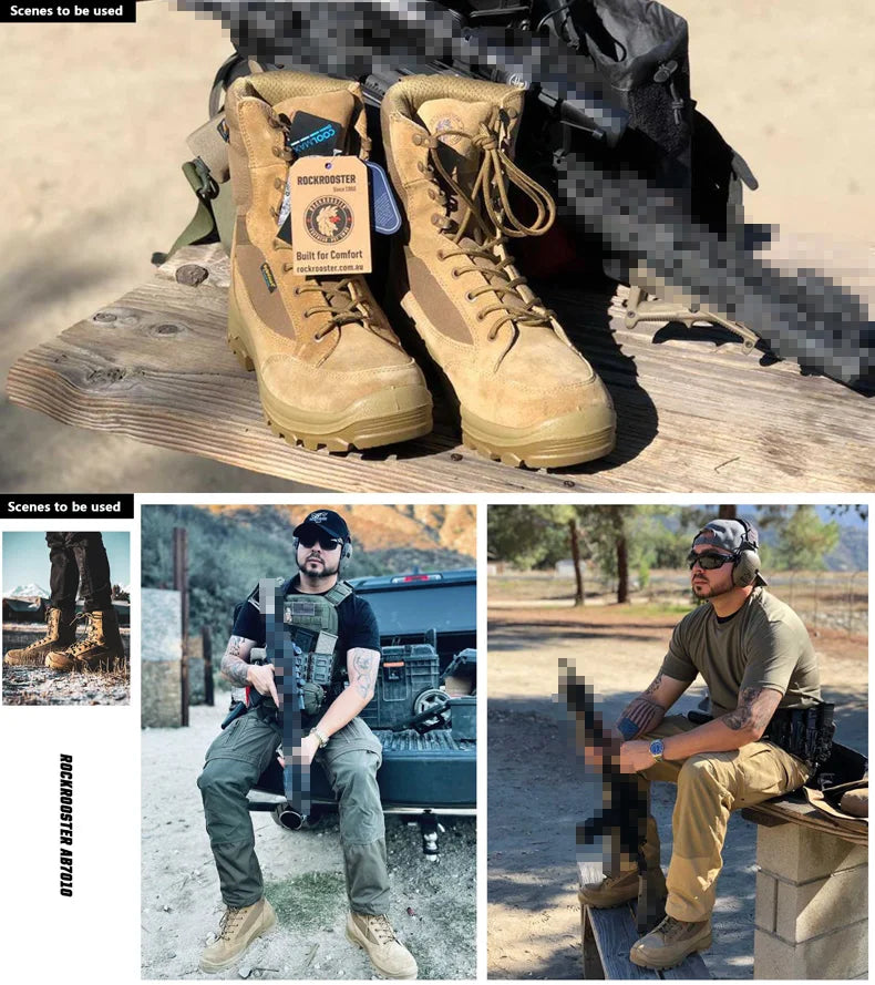 ROCKROOSTER Hiking Boots