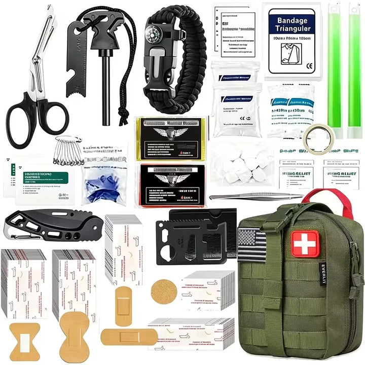 250-Piece Professional Survival Gear Set