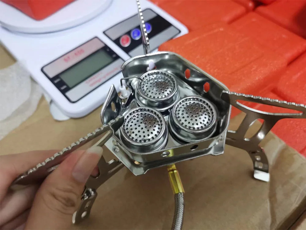 TARKA 3 Heads Gas Stove