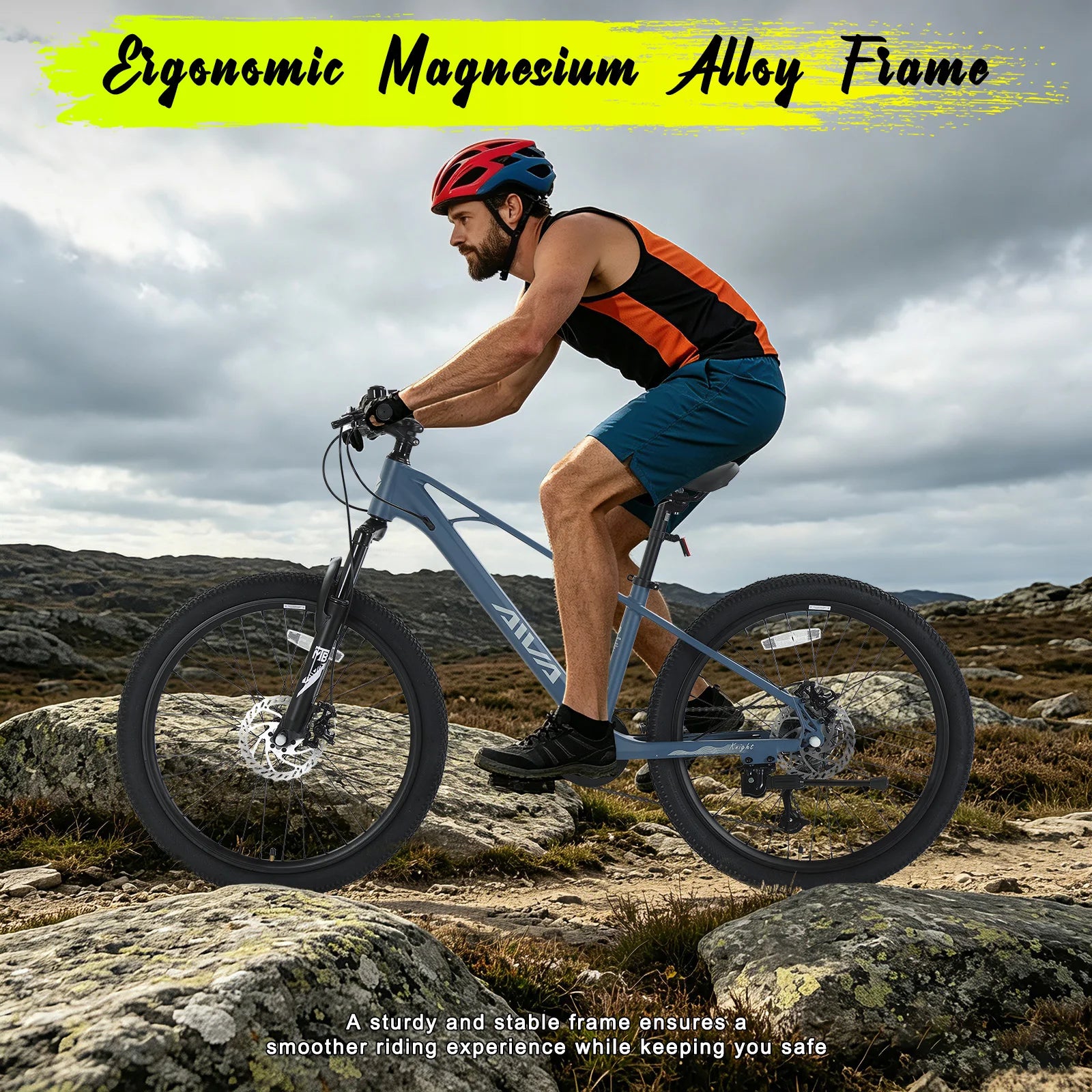 AIVA KNIGHT24 24 Inch Hardtail Mountain Bike
