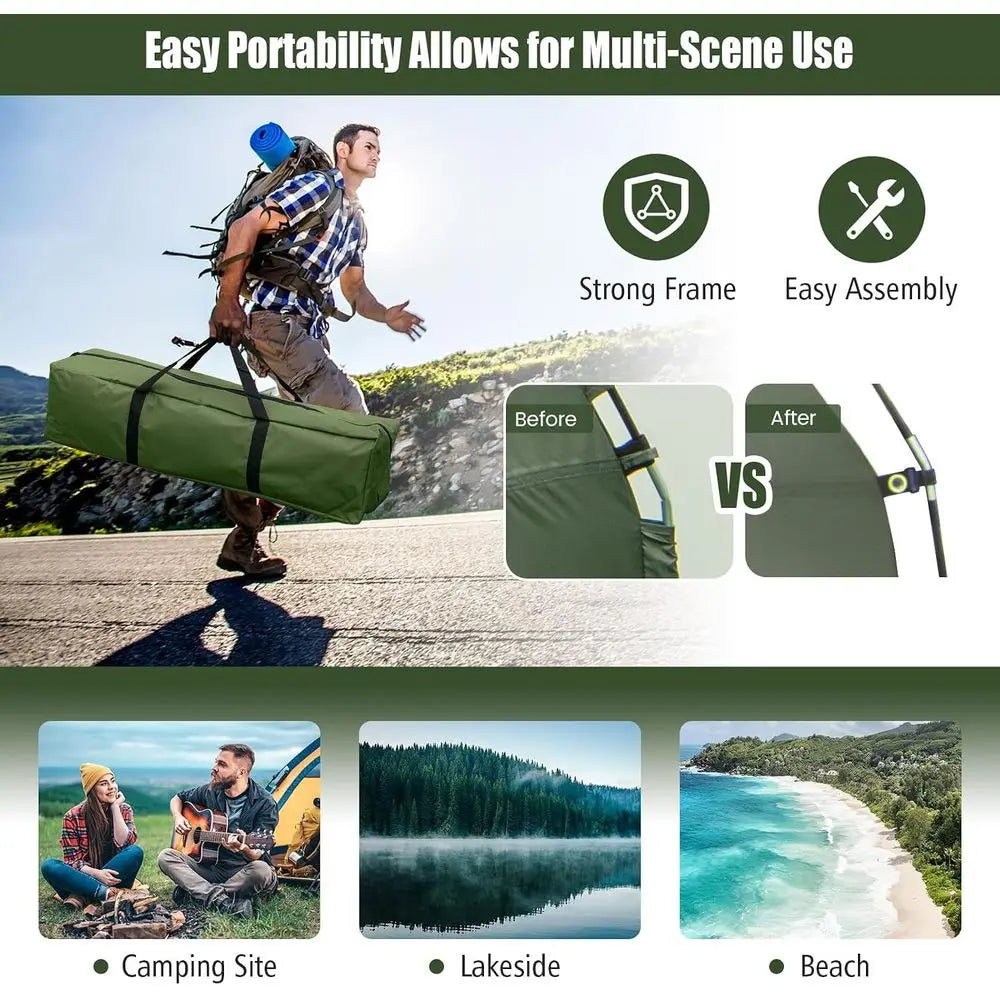 All-in-One Tent Cot Set
