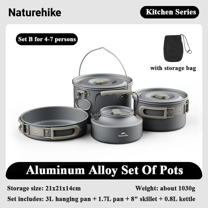 Naturehike Camping Cookware Set